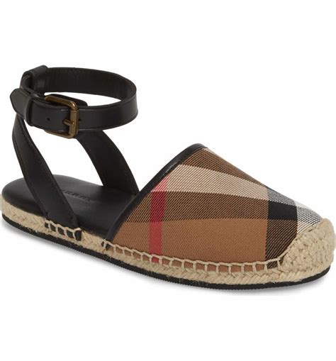 burberry perth ankle strap|Burberry sandals farfetch.